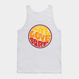 Live Love surf Tank Top